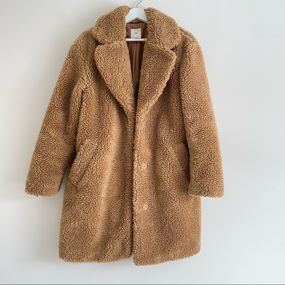 H&M Teddy Coat - Picture 1 of 2